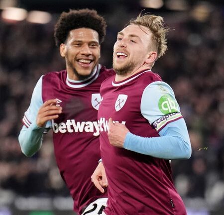 West Ham derrota 2-0 a Leicester: Los Hammers logran victorias consecutivas en la Premier League por primera vez en casi un año