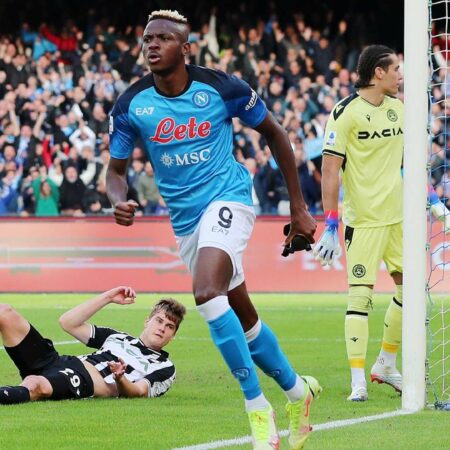 Udinese frena al líder Napoli: segundo empate consecutivo