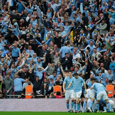 Aficionados del Manchester City aclaran el significado de su coreografía