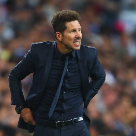 Simeone: "Fue un partido muy táctico, si te meten el 3-1 se complica"