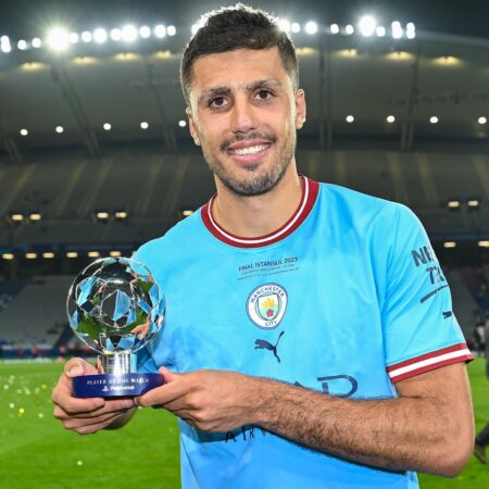 Rodri podría regresar antes del final de la temporada de la Premier League