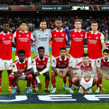Predicción de la alineación del Arsenal contra el PSV – Liga de Campeones