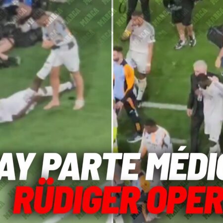 Antonio Rüdiger, operado: estará de baja entre 4 y 6 semanas