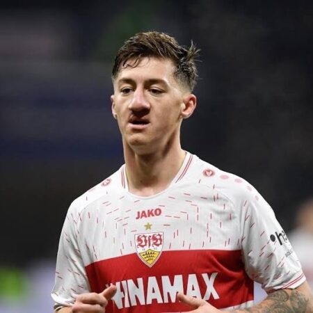 El Liverpool muestra gran interés en Angelo Stiller del Stuttgart