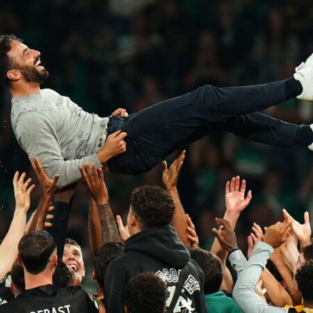 ‘Estoy ya estresado’: Amorim busca recompensar la fe de los aficionados antes de la final de la Europa League