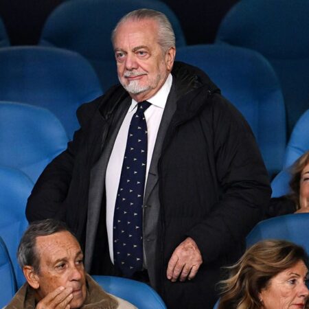 La misión de De Laurentiis está cumplida: Conte se convenció y se queda en el Napoli
