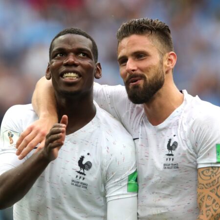 Olivier Giroud desea reencuentro con Paul Pogba en la Ligue 1
