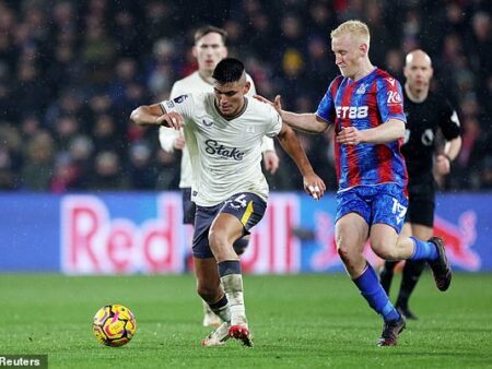 Everton Ends Crystal Palace’s Unbeaten Run with Dramatic Late Winner