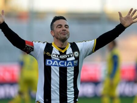 Antonio Di Natale: El Inesperado ‘No’ a la Juventus a los 33 Años