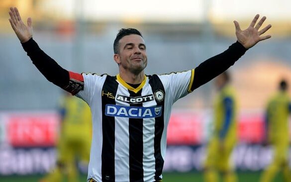 Antonio Di Natale: El Inesperado ‘No’ a la Juventus a los 33 Años