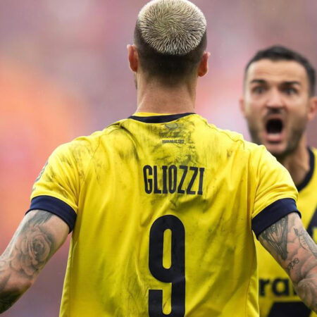 Serie B: Clasificación de goleadores antes de la 10ª jornada, Gliozzi lidera con seis goles.