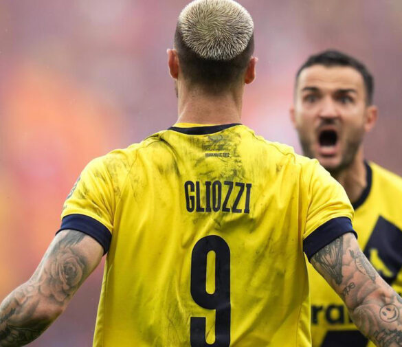 Serie B: Clasificación de goleadores antes de la 10ª jornada, Gliozzi lidera con seis goles.