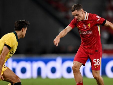 Slot elogia al «especial y aliviado» Wirtz tras su primer gol con el Liverpool