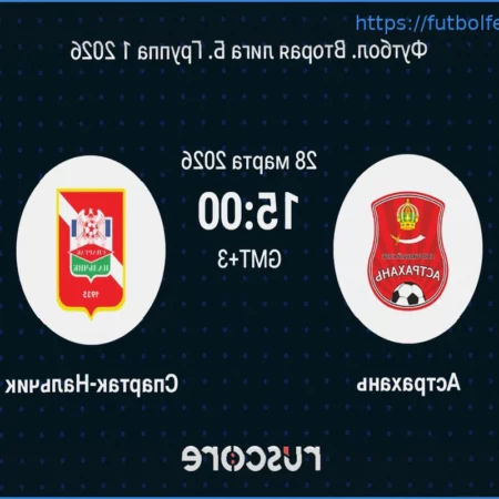 Pronóstico del Partido: Astrakhan vs Spartak Nalchik (28.03.2026)