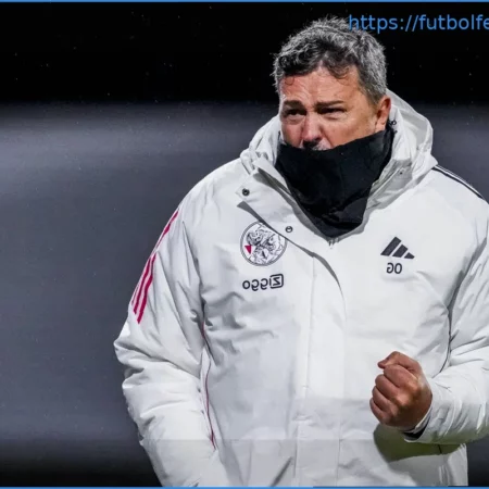 García marca el rumbo en el Ajax: ‘Debemos ser ambiciosos’