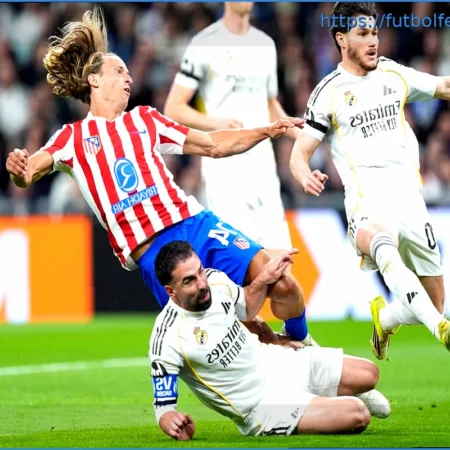 Jugadores del Atlético Madrid, Marcos Llorente y Johnny Cardoso, Critican el Arbitraje en la Derrota del Derbi