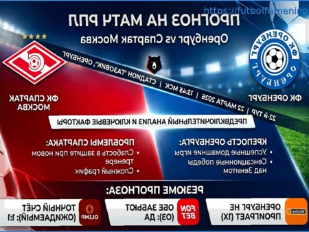 Pronóstico Oremburgo vs. Spartak: Cuotas (1.86) y Alineaciones – 22 de Marzo de 2026
