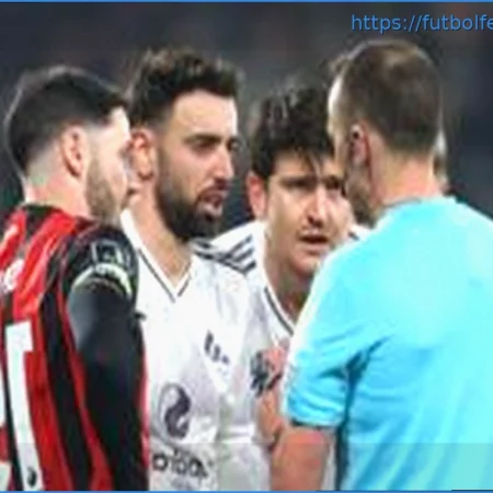 Manchester United Outraged by ‘Astonishing’ Penalty Calls in Bournemouth Draw