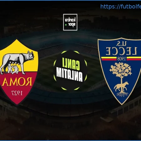 Roma – Lecce: Gol de Vaz en el minuto 57 para el 1-0