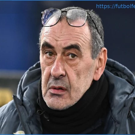 Maurizio Sarri, técnico de la Lazio, reflexiona con una declaración contundente: ‘Ya no sé por qué sigo aquí’