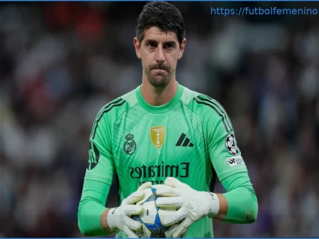 Lesión Grave de Courtois: Real Madrid Pierde a su Portero Titular para el Cruce con el Bayern