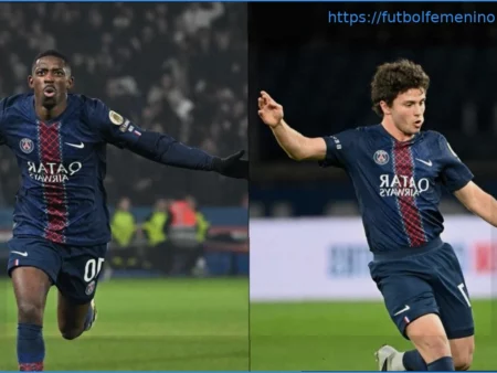 Joao Neves continúa ausente; Ousmane Dembélé regresa para enfrentarse al Mónaco