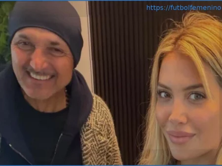 Wanda y Spalletti hacen las paces: «¡Qué placer verte de nuevo, míster!» y un corazón