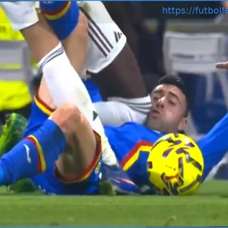 Diego Rico (Getafe) Clama Contra la Agresión Impune de Rüdiger: «Si Hubiera Sido Yo, 10 Partidos de Sanción»