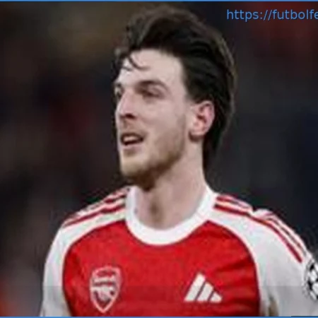 Arsenal Inicia Negociaciones para Nuevo Contrato a Largo Plazo con Declan Rice