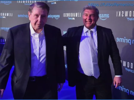 Joan Laporta sorprende: Fichar un delantero para el Barcelona «no es obligatorio»