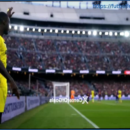 Villarreal recorta distancias ante el Barcelona a los cuatro minutos de la segunda mitad
