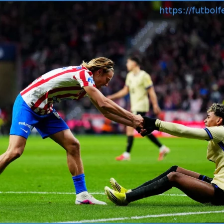 Diez jugadores en riesgo de suspensión en la Champions League para Atlético de Madrid y Barcelona