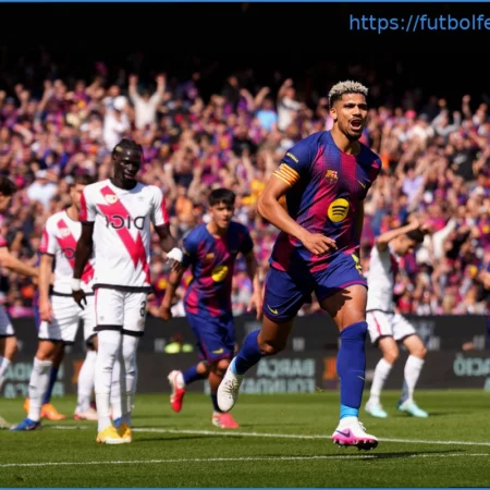 Barcelona supera al Rayo Vallecano y amplía su ventaja en La Liga