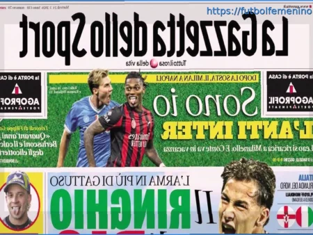 El ‘Ringhio’ de Pio, el Arma Secreta de Gattuso. La Portada de La Gazzetta dello Sport