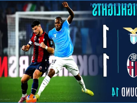 Bologna – Lazio: Gol de Taylor en el minuto 82, resultado 0-2