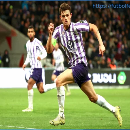 Ligue 1: Gol de Nicolaisen (Toulouse) empata 1-1 ante Paris SG en el minuto 27