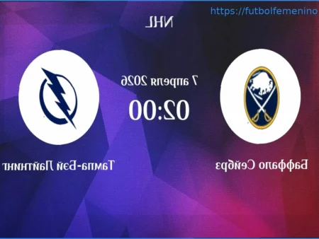 Прогноз на матч НХЛ: Баффало – Тампа-Бэй, 7 апреля 2026 года. Анализ и возможная ставка с коэффициентом 2,6