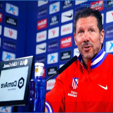 Diego Simeone confirma cinco bajas para el choque Atlético de Madrid-Barcelona