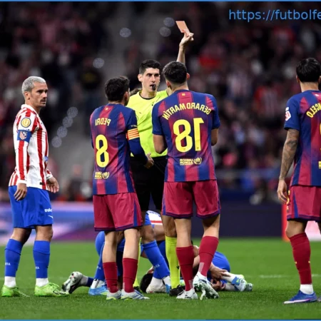 Esposa de estrella del Real Madrid critica polémica decisión del VAR a favor del Barcelona