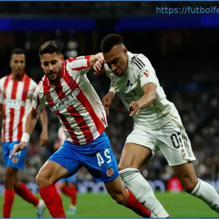 El desafío del título del Real Madrid se desvanece ante un Girona disciplinado