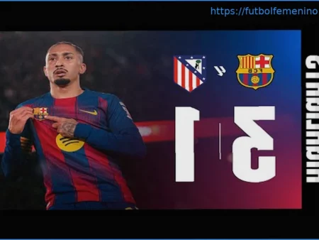 Atlético de Madrid vs. Barcelona: Expulsión de González por doble amarilla en el minuto 45+3