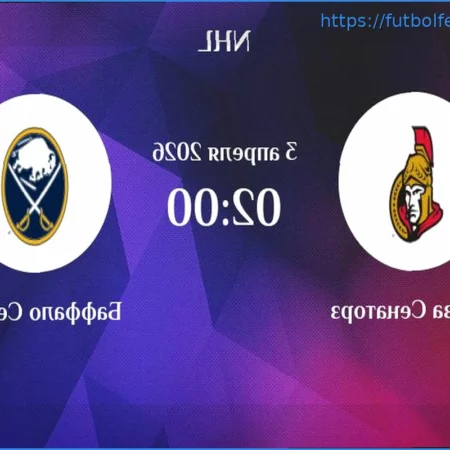 Pronóstico del Partido NHL: Ottawa vs. Buffalo (3 de abril de 2026)