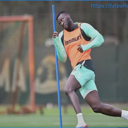 Boniface en la cuerda floja: «Uno o dos kilos de más» en Werder Bremen