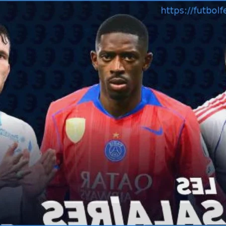 Salarios de la Ligue 1 2026: ¿Quiénes son los 30 jugadores mejor pagados?