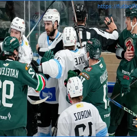 Pronóstico KHL: Dinamo Minsk vs Ak Bars – ¡Los ‘Zubry’ Tomarán la Delantera!