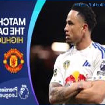 Okafor Lidera al Leeds a su Primera Victoria en Old Trafford desde 1981