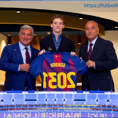 Barcelona Anuncia el Fichaje de Anthony Gordon: «Cuando tenía tres años, pensaba que jugaría para el Barça»