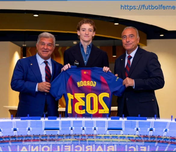 Barcelona Anuncia el Fichaje de Anthony Gordon: «Cuando tenía tres años, pensaba que jugaría para el Barça»