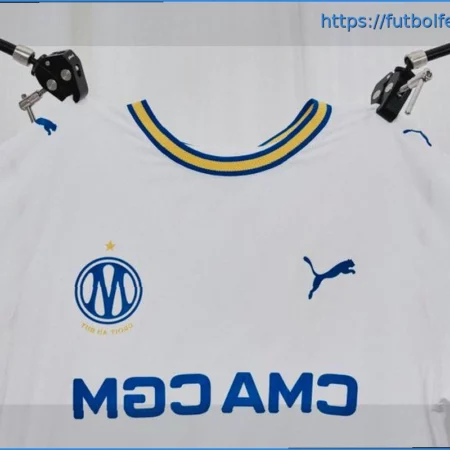 El OM presenta su nueva camiseta de local: un blanco impecable para la temporada 2026-2027