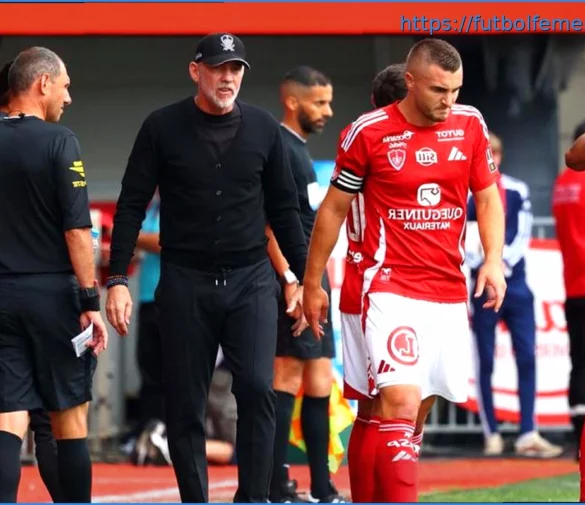 El capitán de Brest, Brendan Chardonnet, sobre la desaparición del entrenador Éric Roy: «Es un shock para todos»